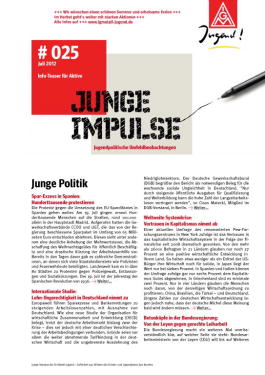 Junge Impulse, Ausgabe 25 (07/2012)