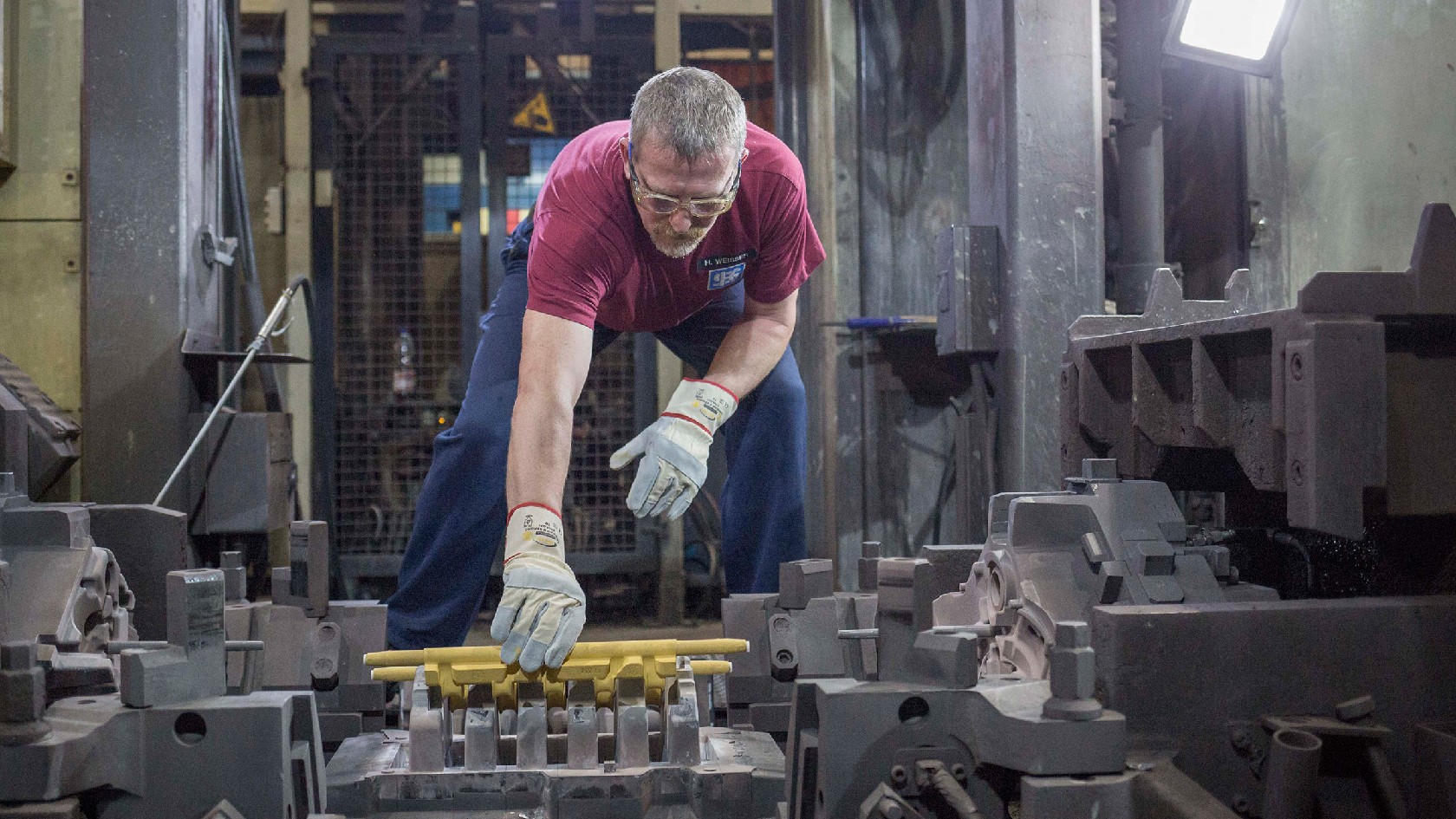 Metaller bei der Arbeit