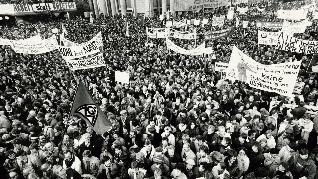 IG Metall, Streik, Menschenmenge