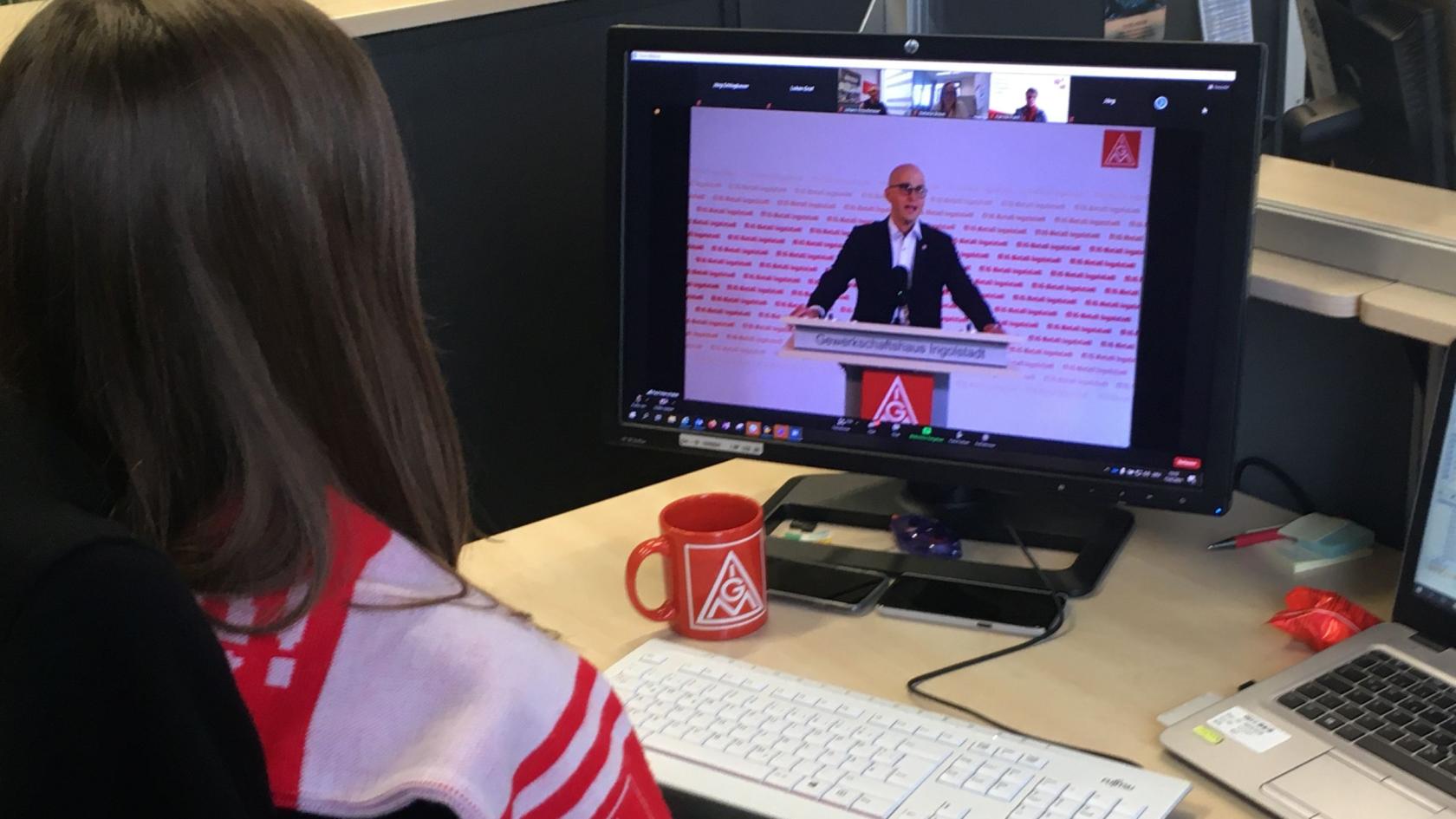 Digitaler Warnstreik Audi Ingolstadt