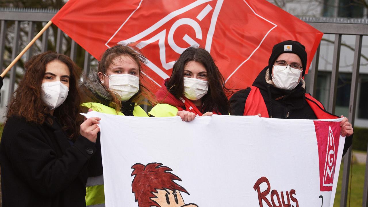Warnstreik Robert Bosch Hildesheim