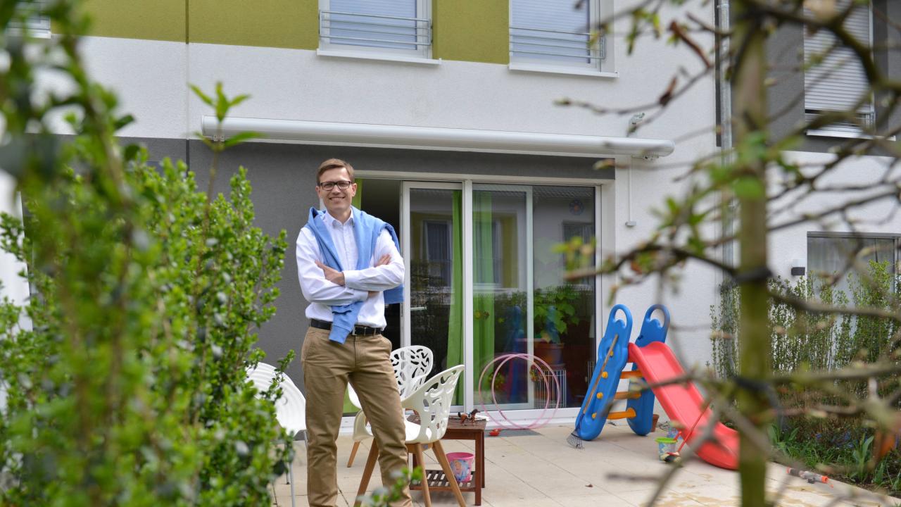 Teamleiter Steffen Gerstenberg betreut sein Töchter an drei Werktagen nachmittags.