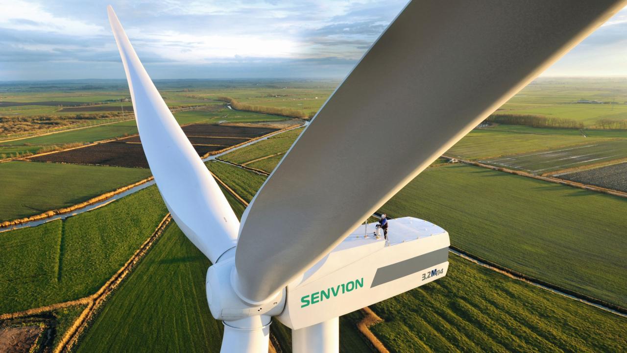 Windkraftanlage von Senvion