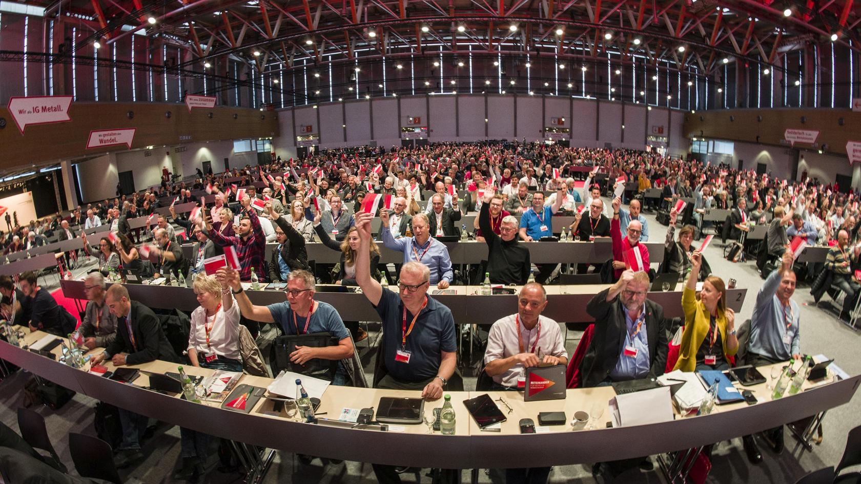 Gewerkschaftstag der IG Metall 2019 in Nürnberg