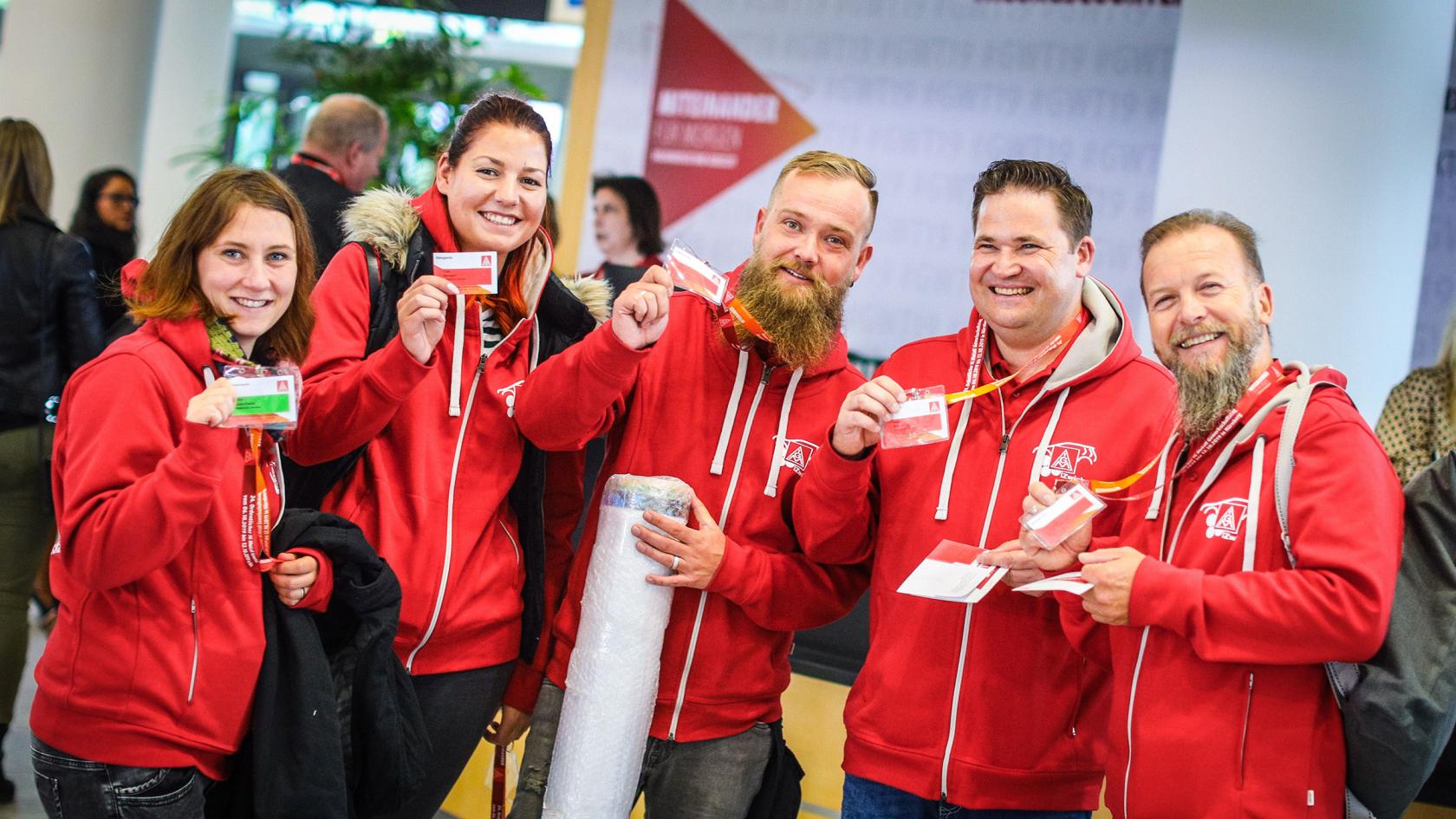 Eröffnung des Gewerkschaftstags 2019 in Nürnberg