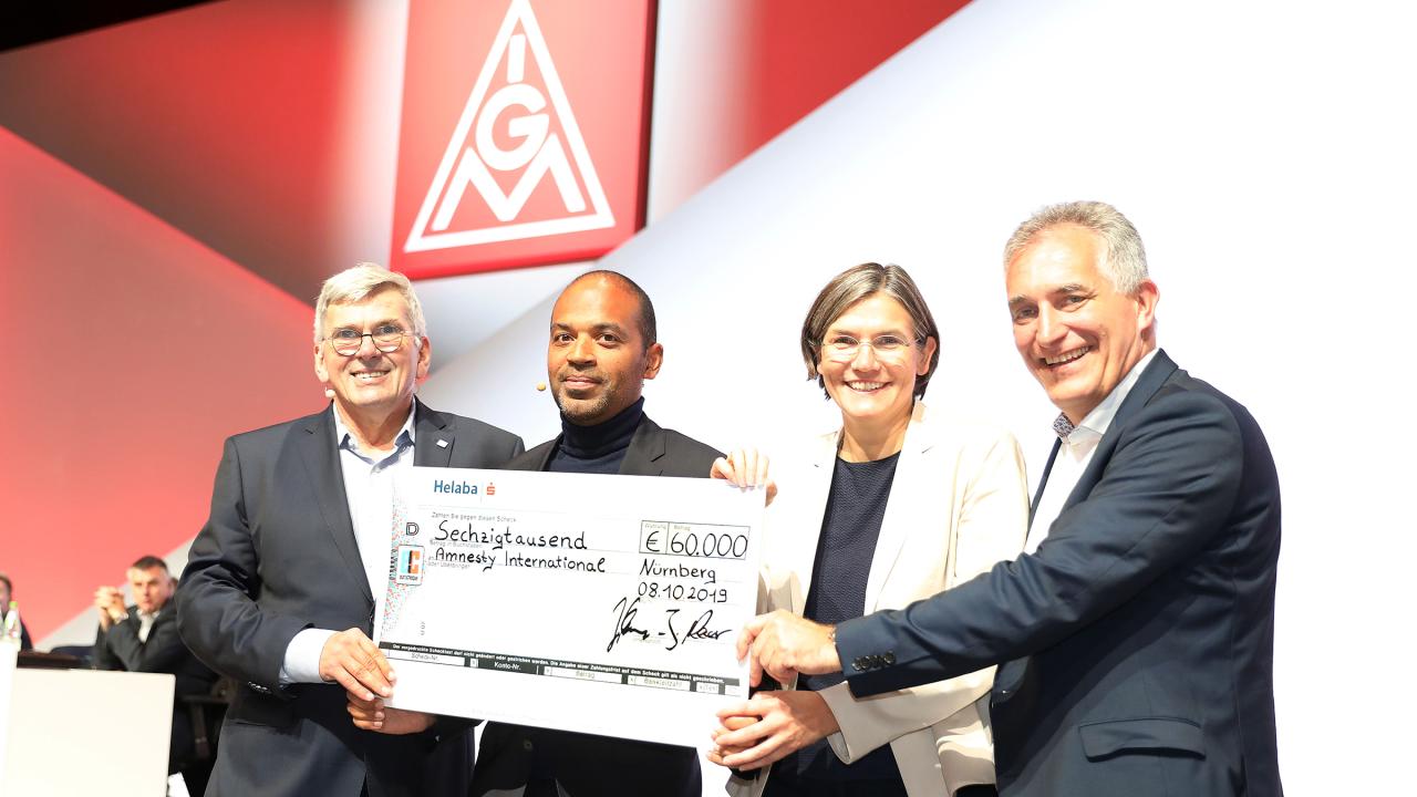 24. Ordentlicher Gewerkschaftstag der IG Metall in Nürnberg