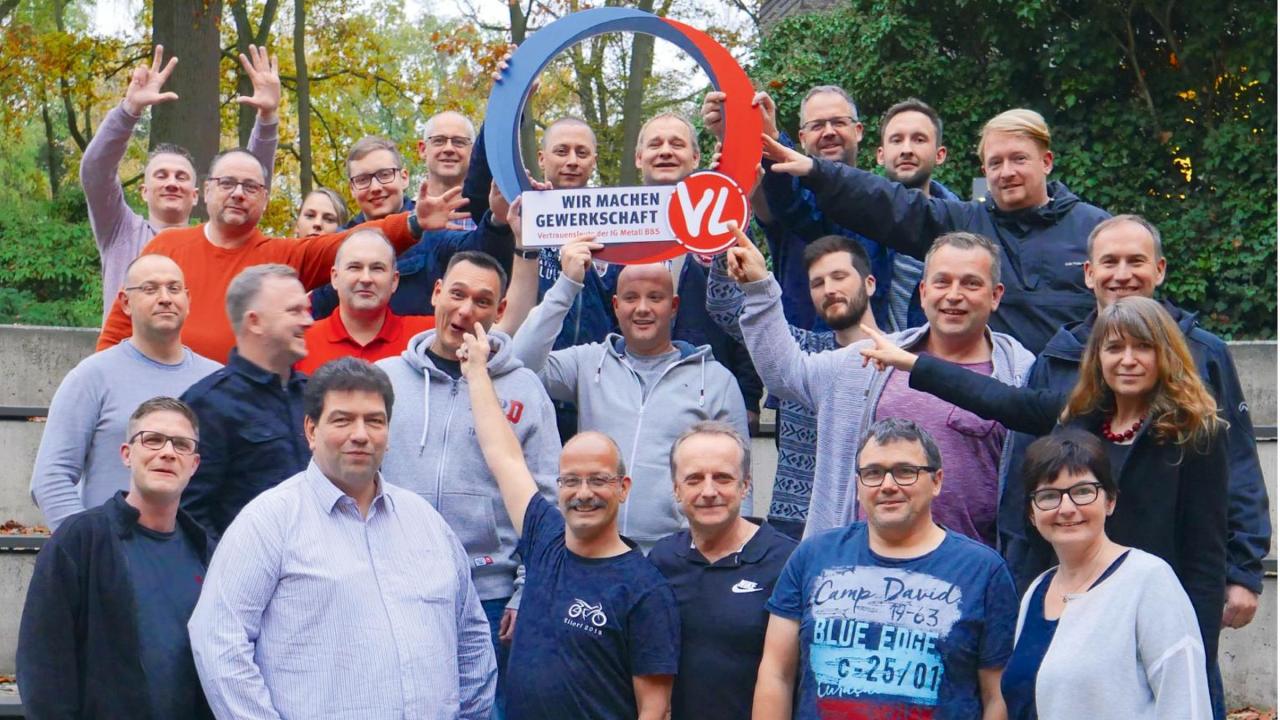 Vertrauensleute von ZF und Mahle im Bildungszentrum Berlin