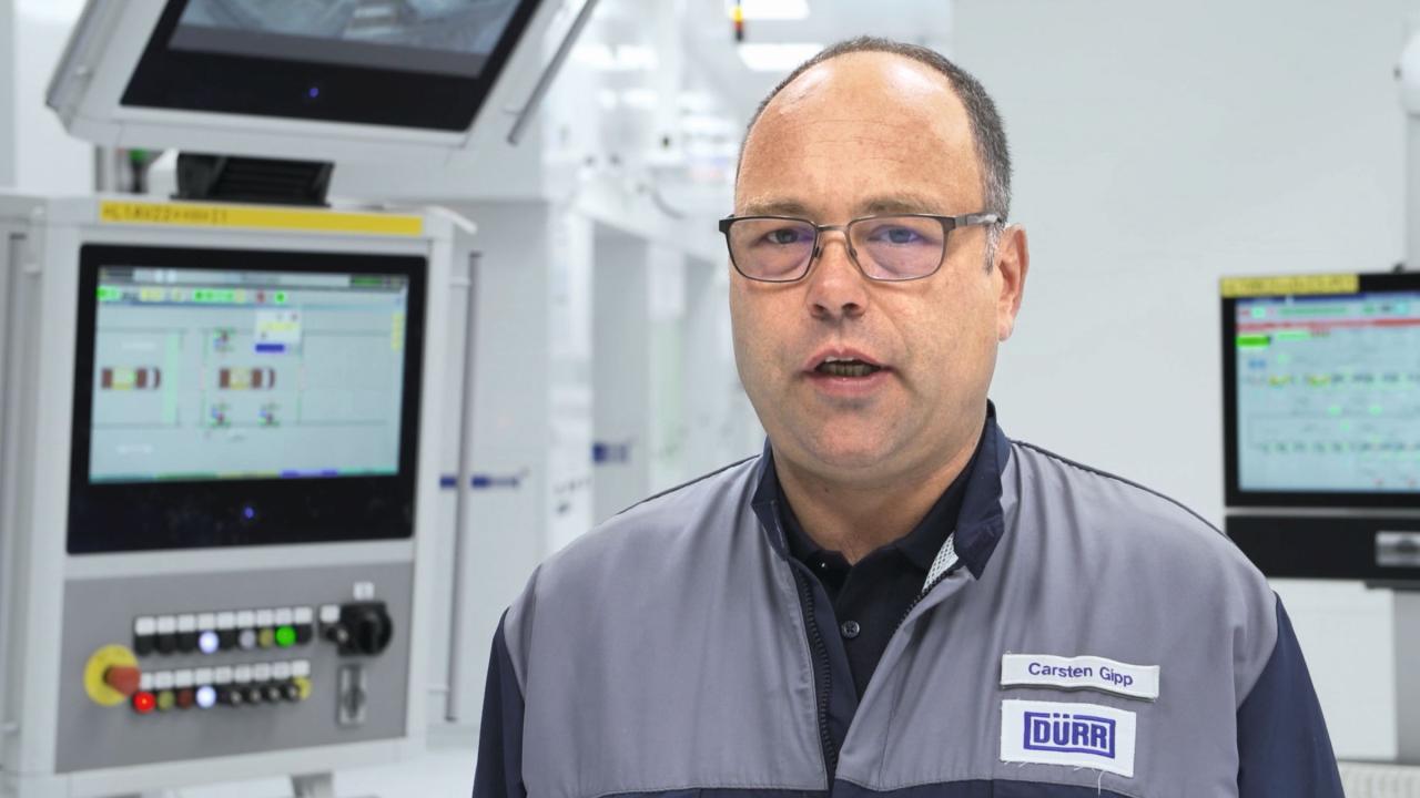 Roboterprogrammierer Carsten Gipp
