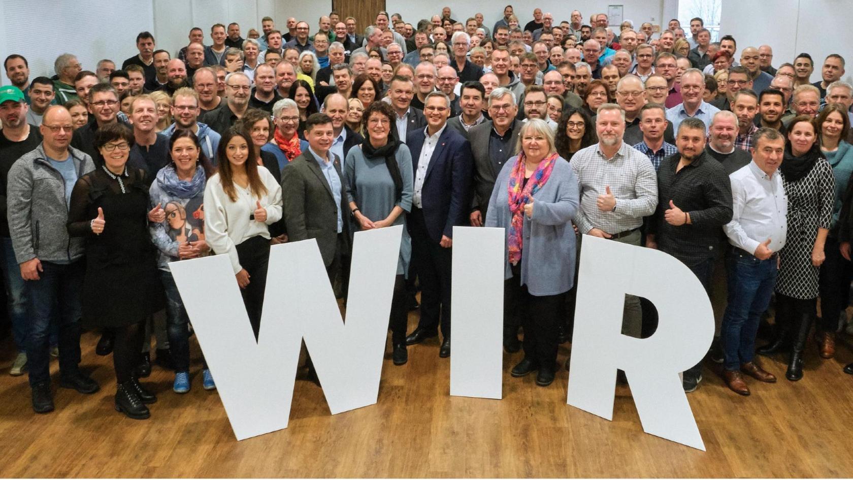 220 Metallerinnen und Metaller aus Betrieben in Niedersachsen und Sachsen-Anhalt haben ihre Vorstellungen für mögliche Forderungen für die Tarifrunde 2020 diskutiert.