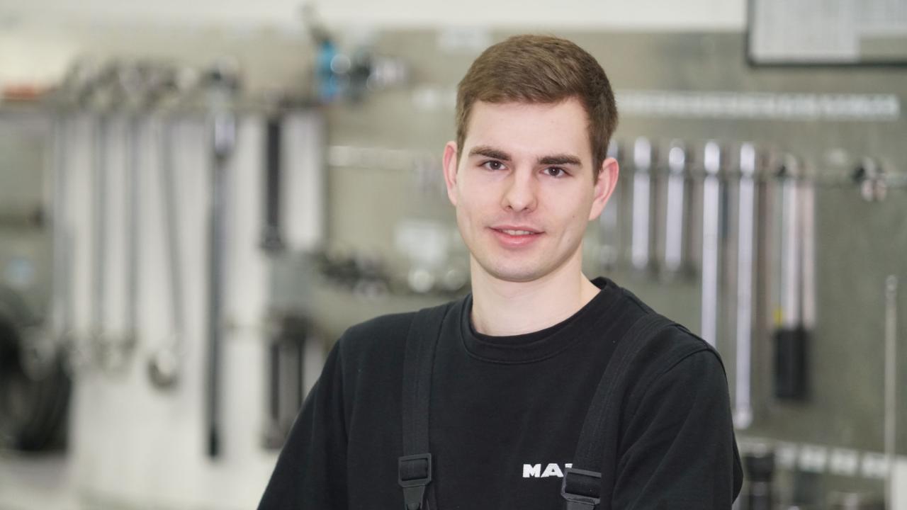 Philipp Daus, Bundessieger in der Fachrichtung Karosseriebau und Fahrzeugtechnik