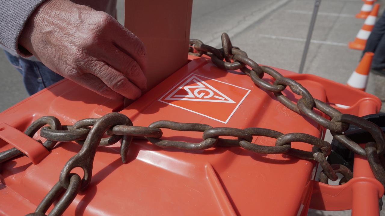 Voith-Beschäftigte gehen in den Streik