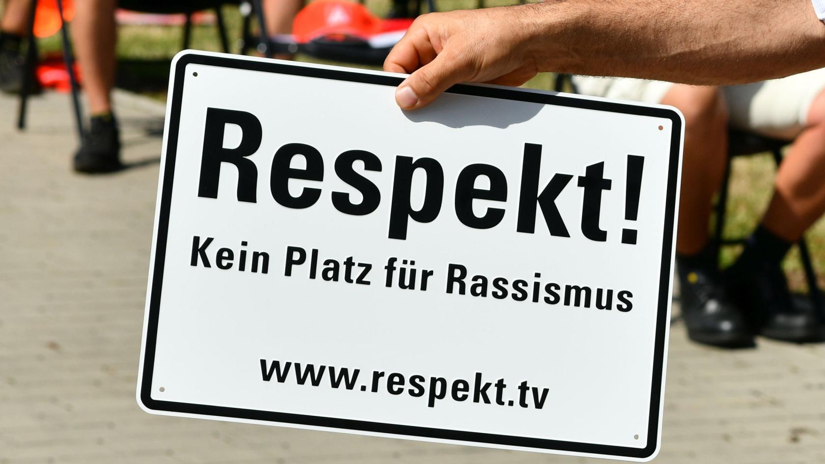 Schild mit der Aufschrift 