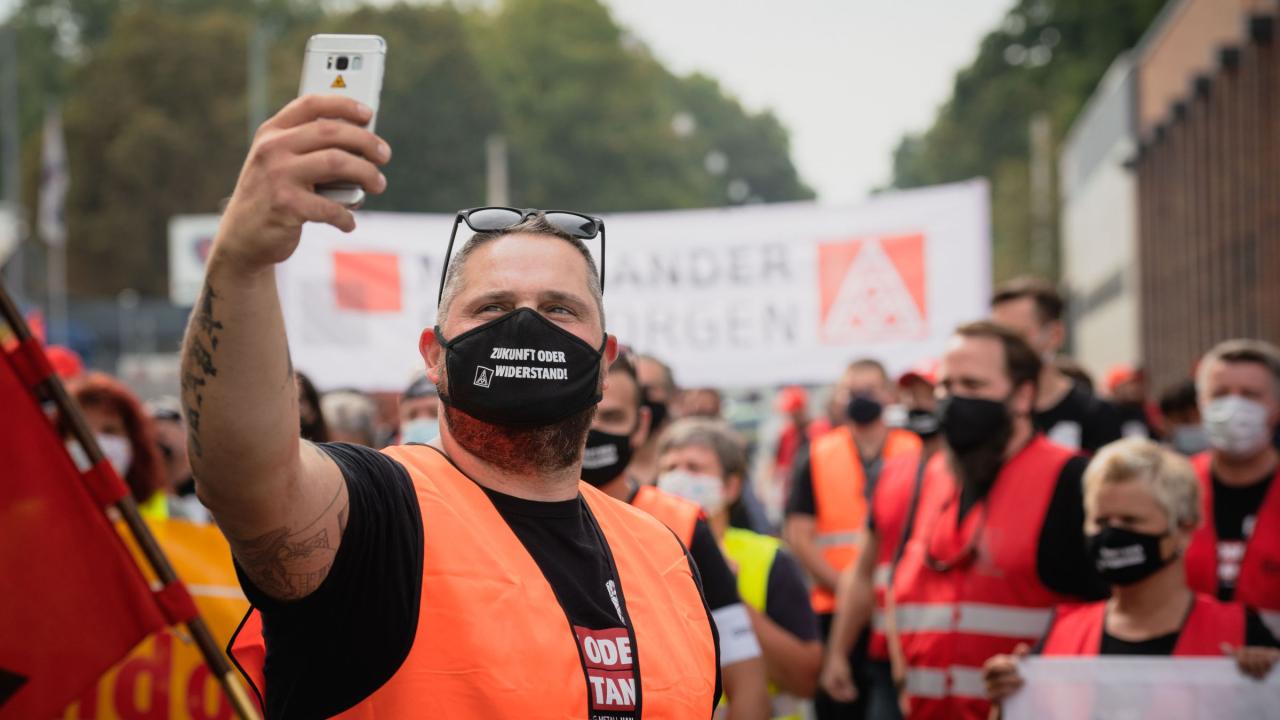 Norma-Beschäftigte protestieren mit einem zweiten Warnstreik gegen den geplanten Stellenabbau