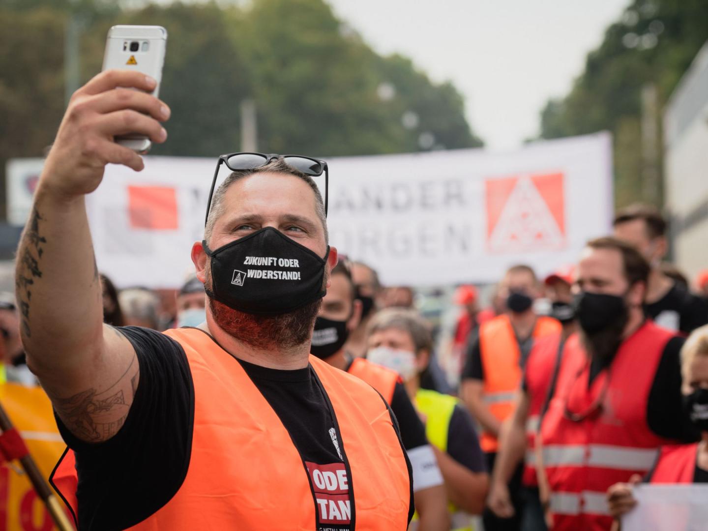 Norma-Beschäftigte protestieren mit einem zweiten Warnstreik gegen den geplanten Stellenabbau
