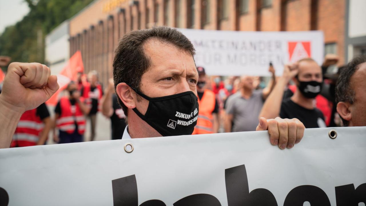 Norma-Beschäftigte protestieren mit einem zweiten Warnstreik gegen den geplanten Stellenabbau