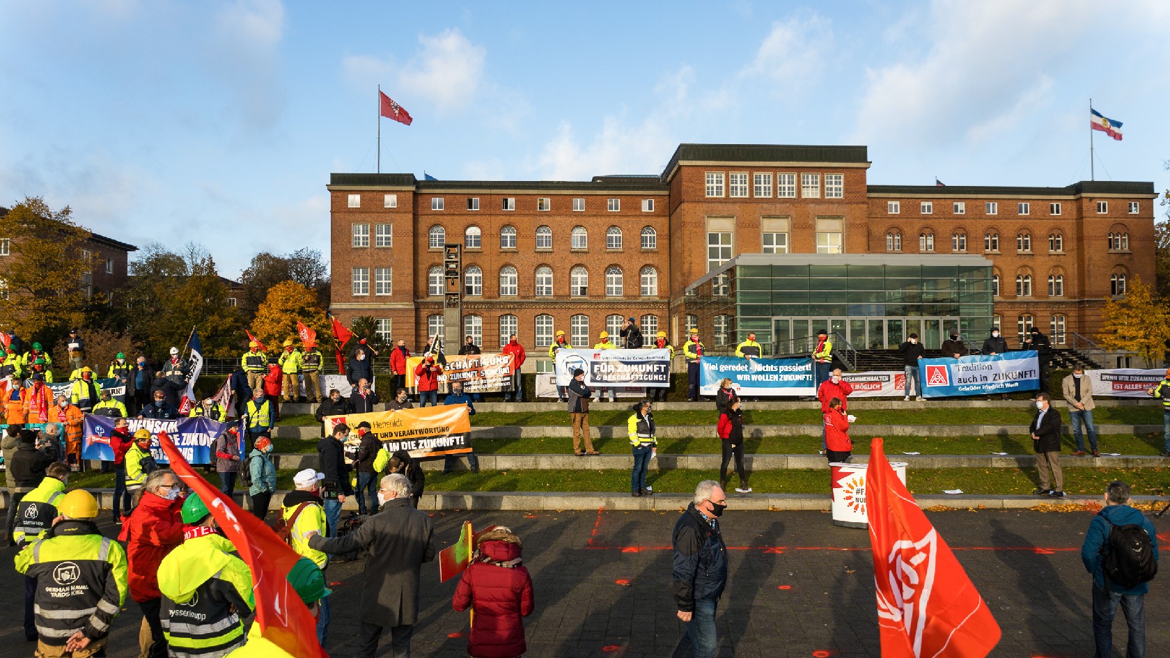 Aktionstag Schiffbau 2020 an der Küste in Kiel