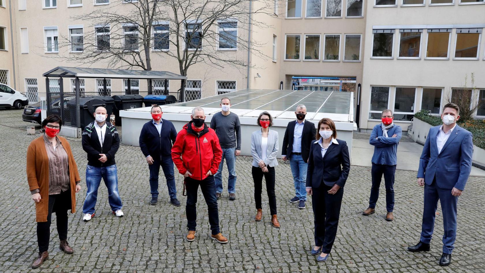 Verhandlungskommission 1. Tarifverhandlung in Berlin