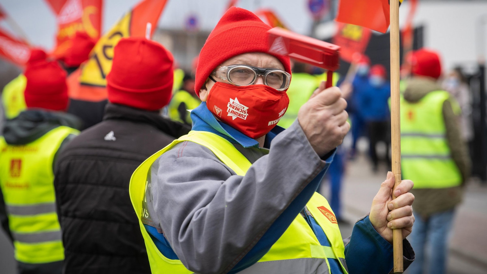 Warnstreik Zeppelin Offenbach