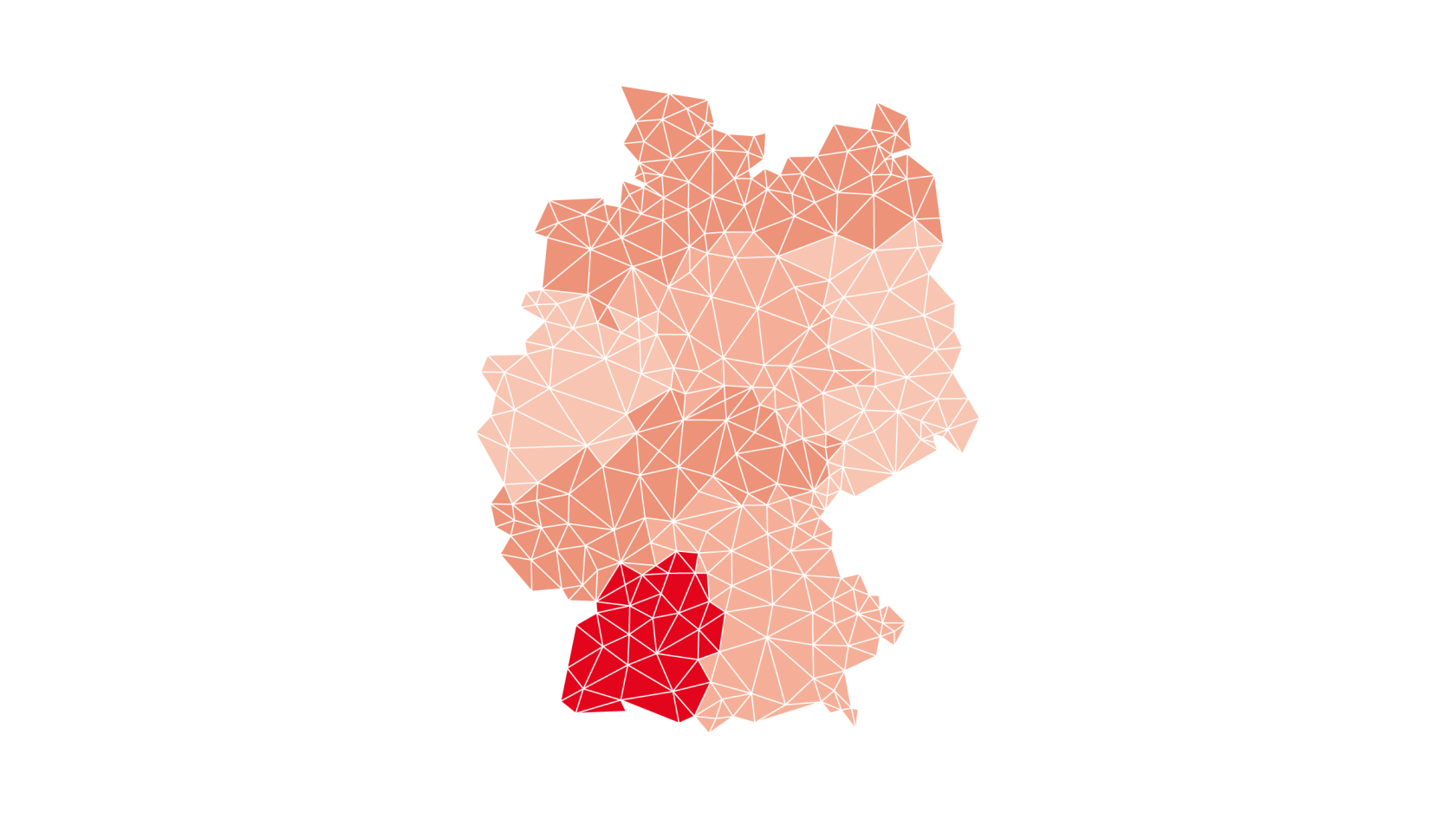Karte Bezirk Baden-Württemberg