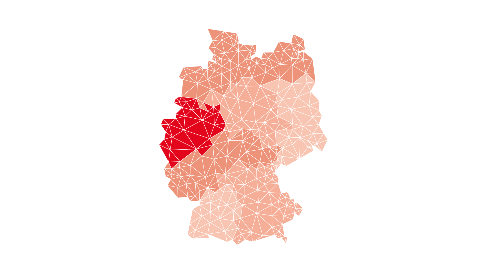 Karte Bezirk NRW