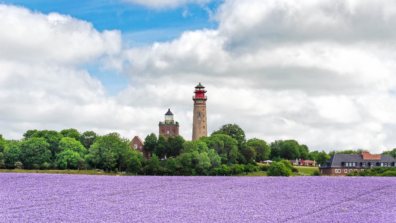 Leuchtturm Kap Arkona auf Insel Rügen