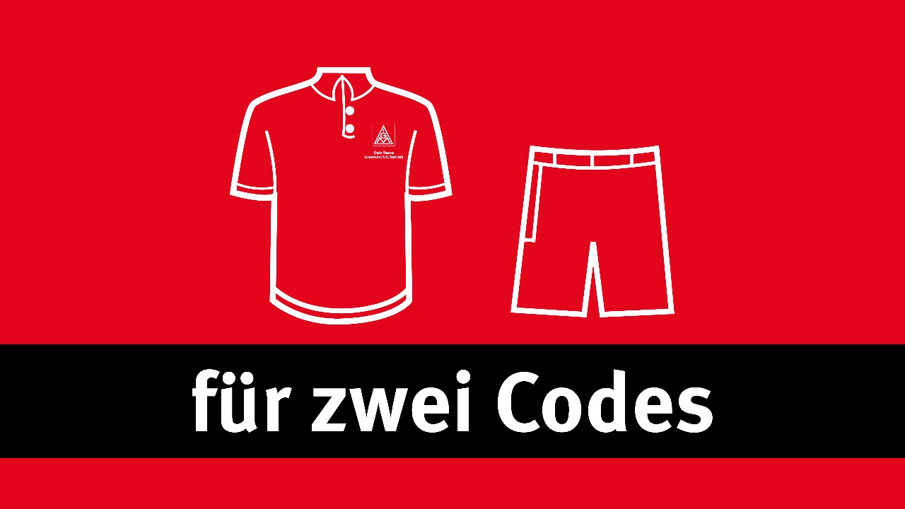 Mitglieder gewinnen Dankeschön für zwei Codes.