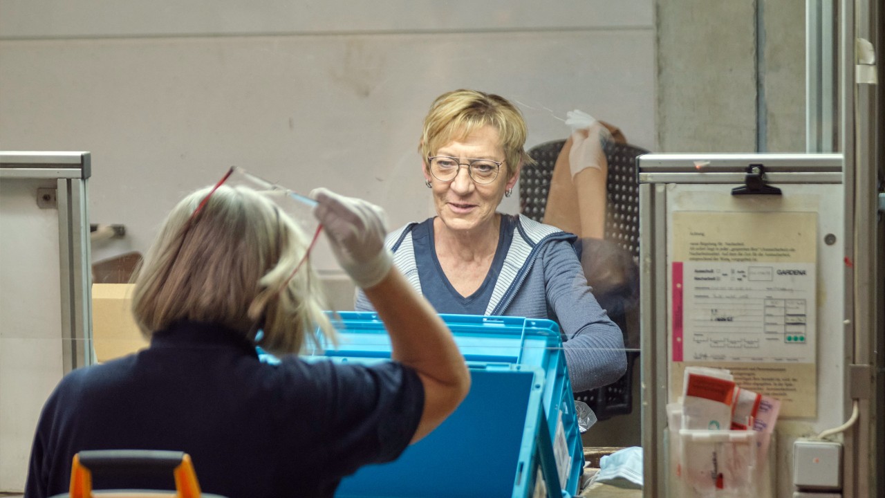 Daniela Mangold und Birgit Bosch bei Gardena in Gerstetten-Heuchlingen