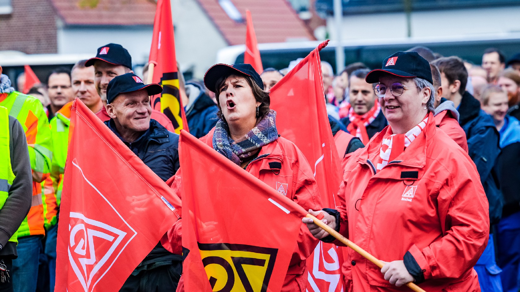 Warnstreik 04.11.2022 Bocholt NRW
