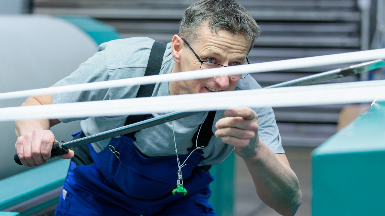 Jan Plank ist Mitarbeiter bei HEYtex in Bramsche Niedersachsen