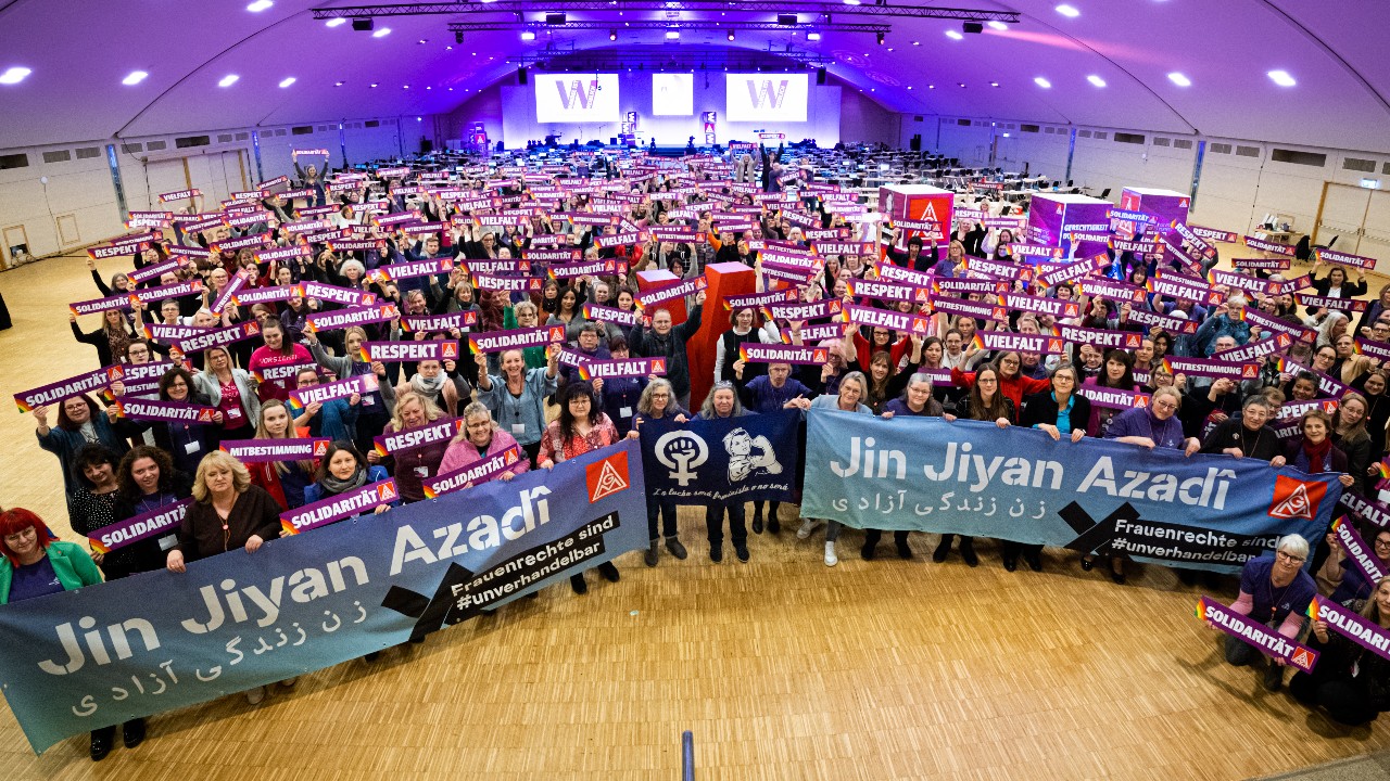 Frauenkonferenz der IG Metall 2023 in Willingen.