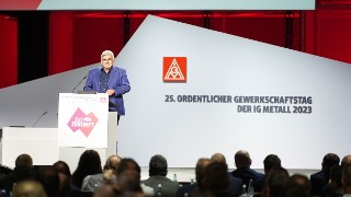 Jörg Hofmann beim 25. Ordentlichen Gewerkschaftstag der IG Metall