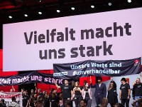 IG Metall-Jugend demonstriert gegen Rassismus