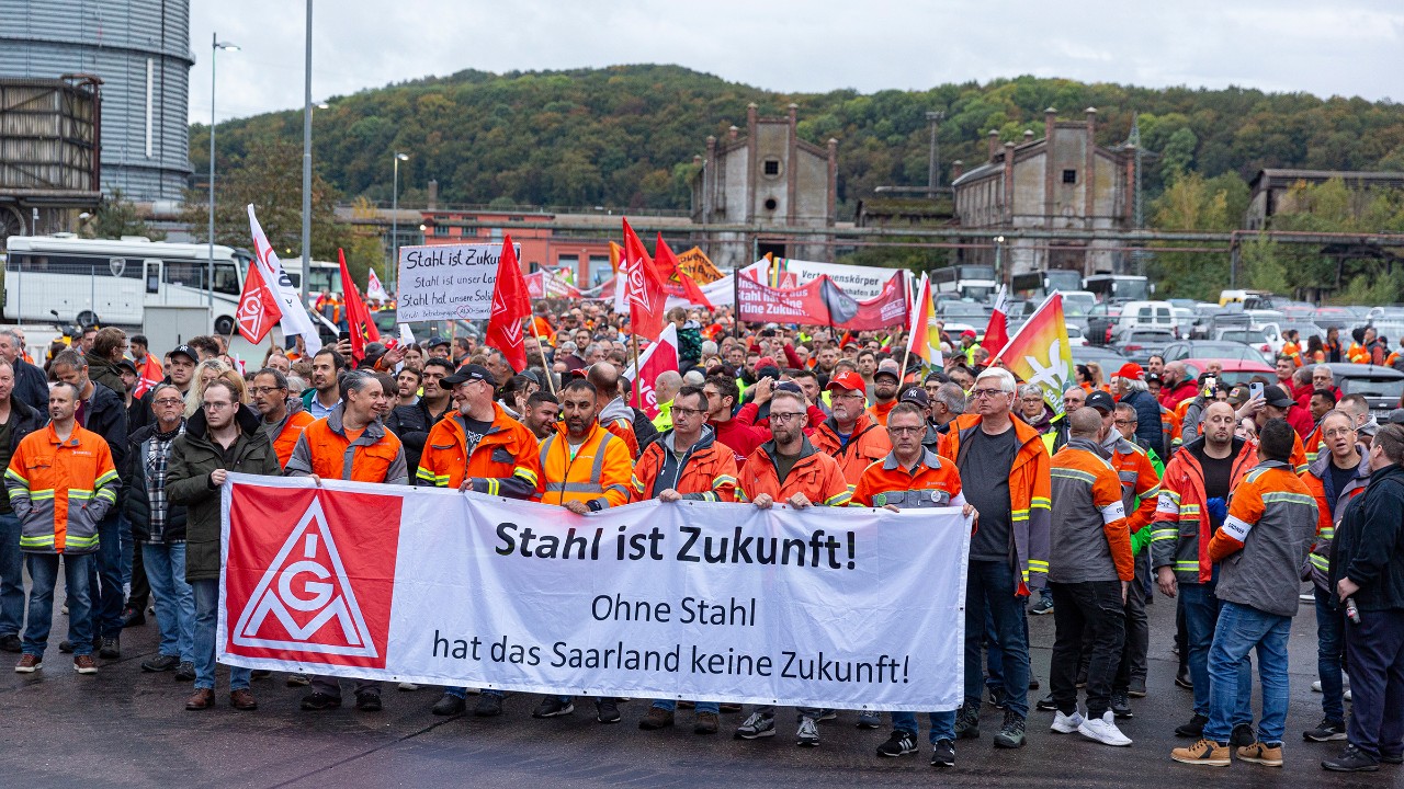 Stahl-Aktionstag am 19. Oktober im Saarland