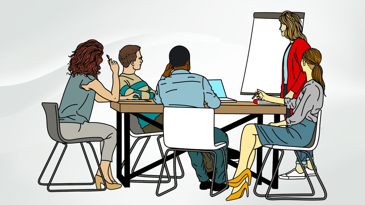 Illustration zum Thema Seminare für Auszubildende
