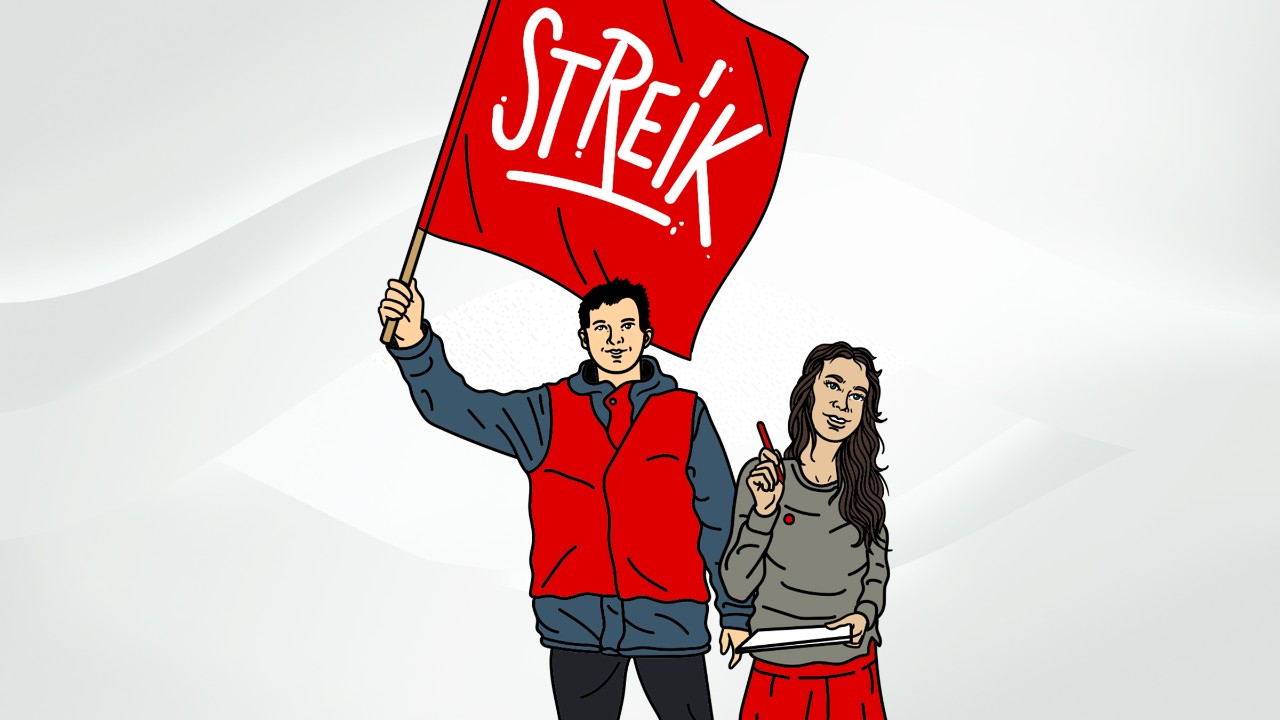 Streikrecht für Auszubildende und dual Studierende erklärt