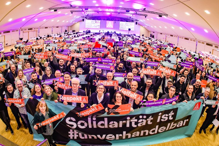 13. Bundesmigrationskonferenz der IG Metall vom 14. bis 16.2023 in Willingen
