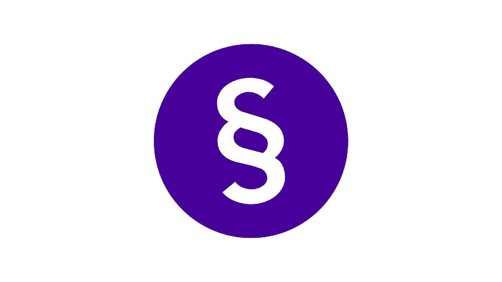 Icon: Paragrafenzeichen