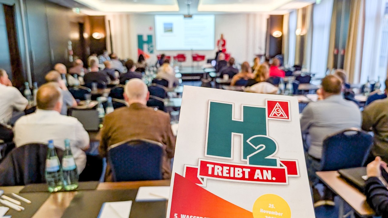H2 treibt an - Wasserstoffkonferenz 2025 im November.