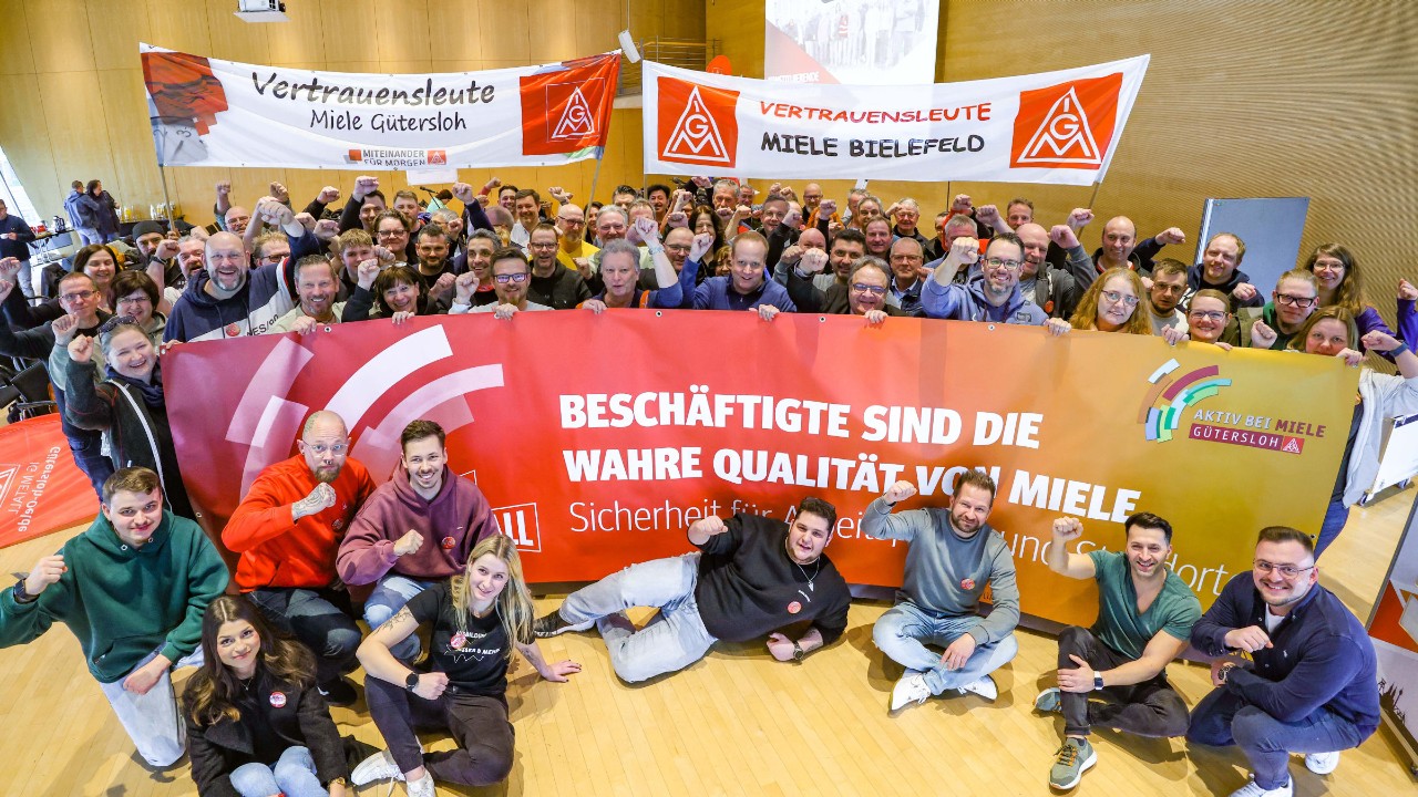 Aktivenkonferenz bei Miele in Gütersloh am 13. März 2024.