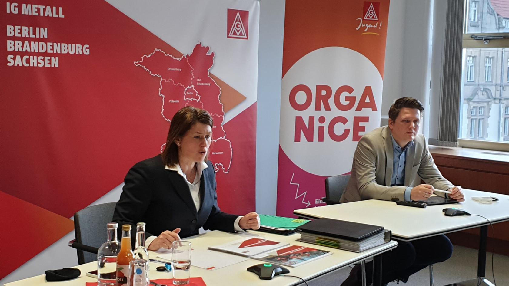 Digitale 2. Tarifverhandlung Metall- und Elektroindustrie in Berlin-Brandenburg