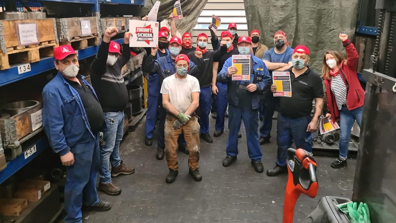 Aktion Tarifrunde Metall und Elektro, Offenburg