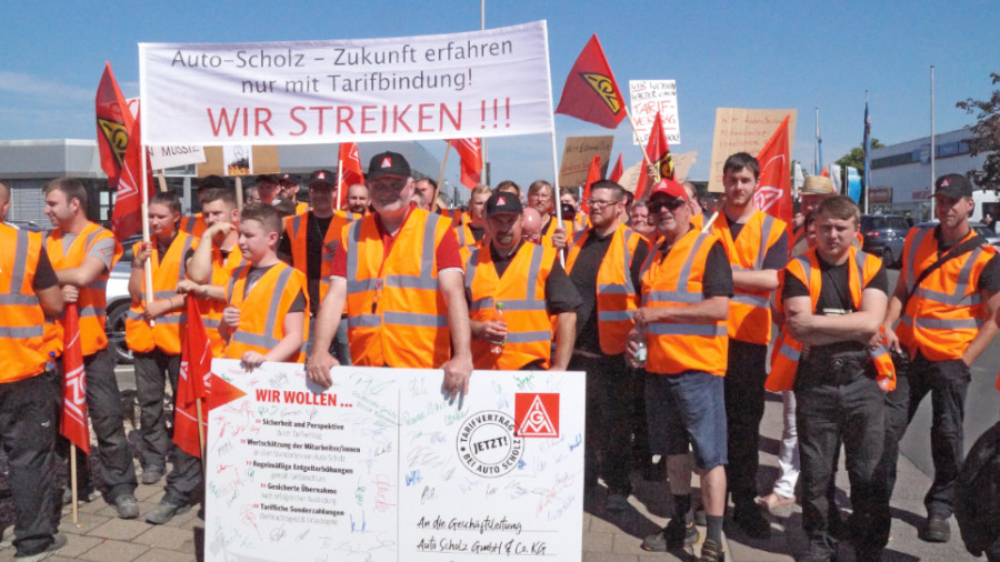 Auto-Scholz_Warnstreik.bear