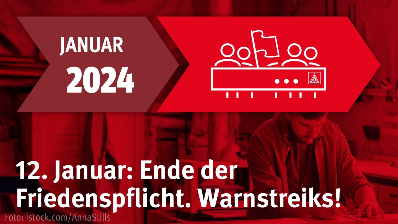 Tarifrunde Holz und Kunststoff 2023/2024 - Ablauf, Slider 4