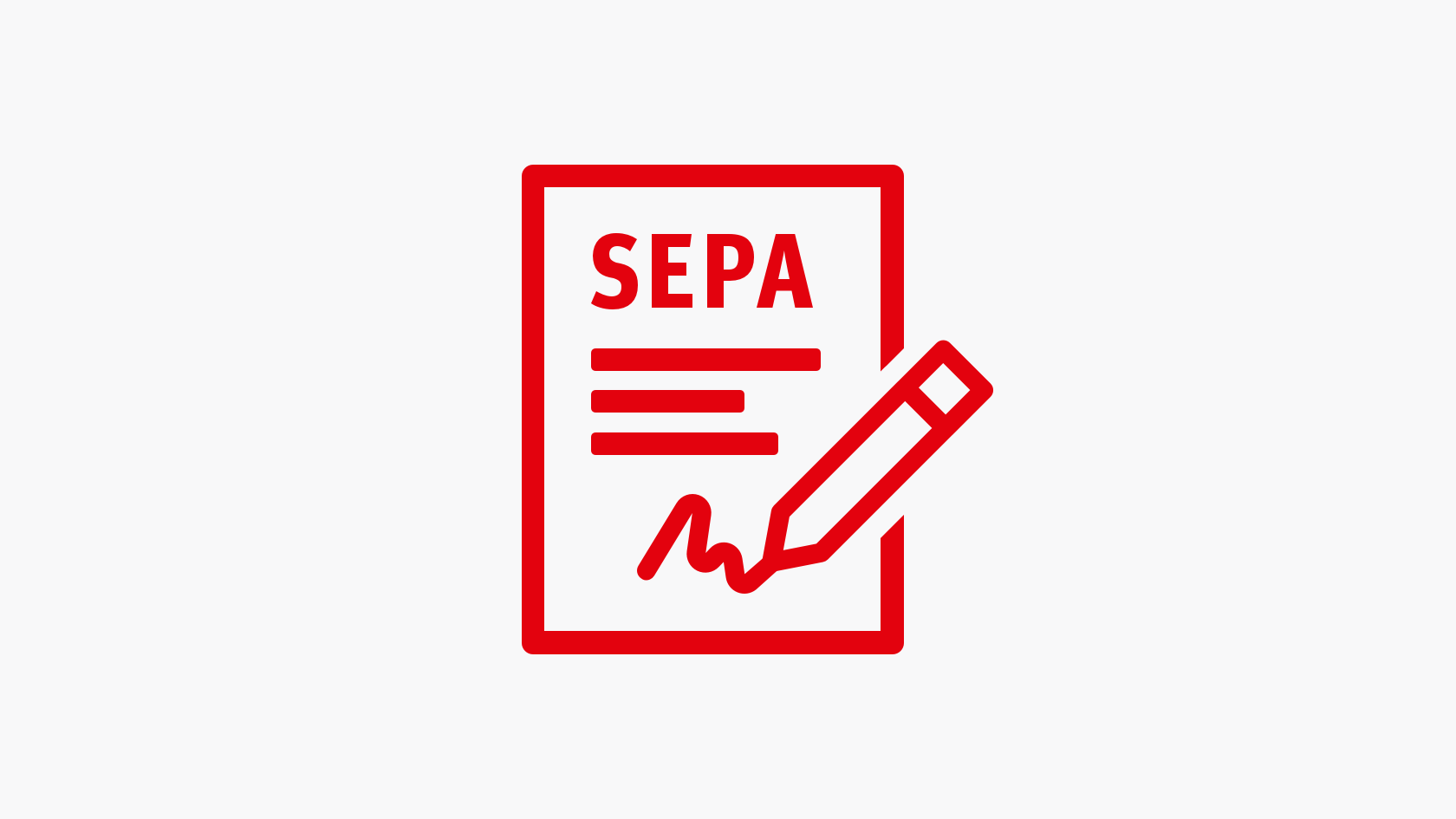 SEPA Mandat Service Icon