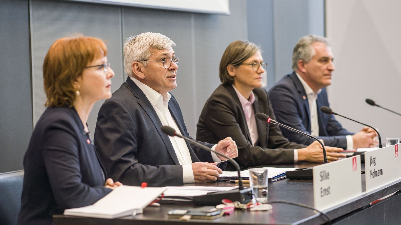 Jahrespressekonferenz der IG Metall