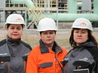 Stahlkocherinnen bedanken sich für Metaller-Hilfe