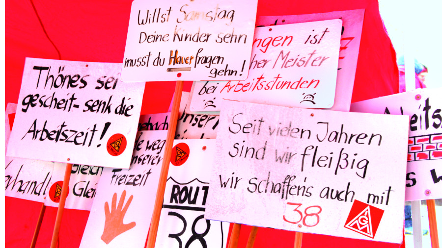 Streikschilder