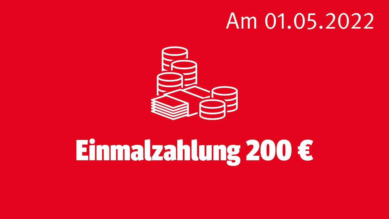 Tarifergebnis Textil Ost 2022: Einmalzahlung 200 € am 01.05.2022