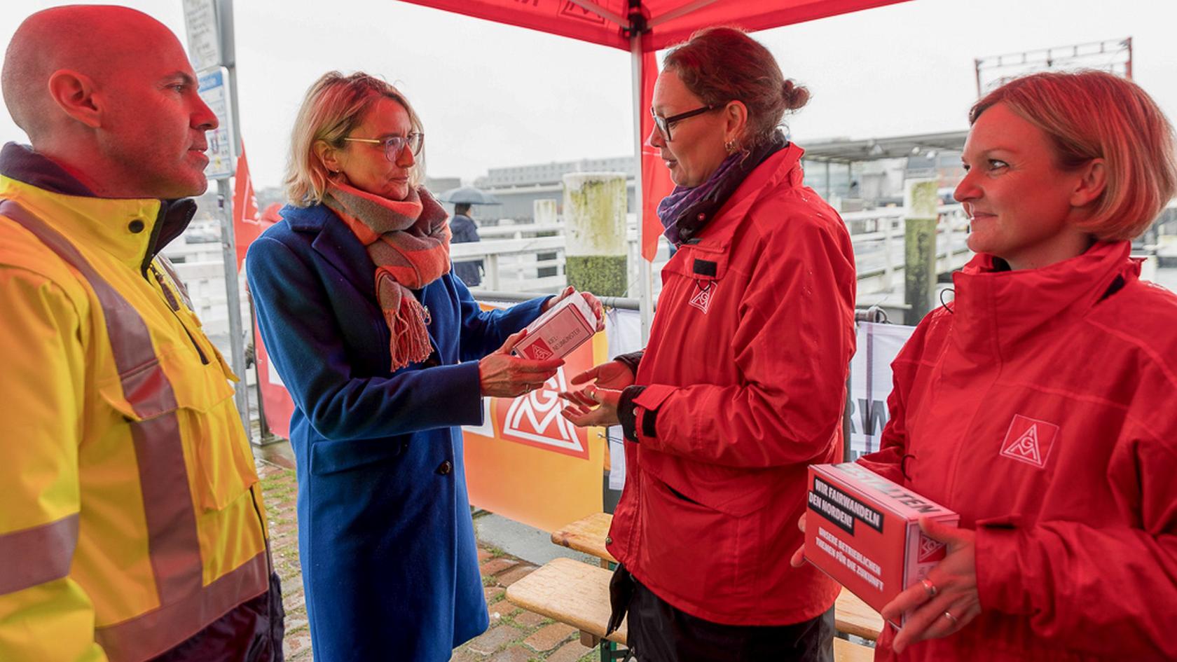 IG Metall Küste, Tarifrunde 2020: Übergabe Forderungspakete