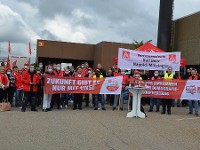 Zweite Warnstreikwelle in Baden-Württemberg gestartet